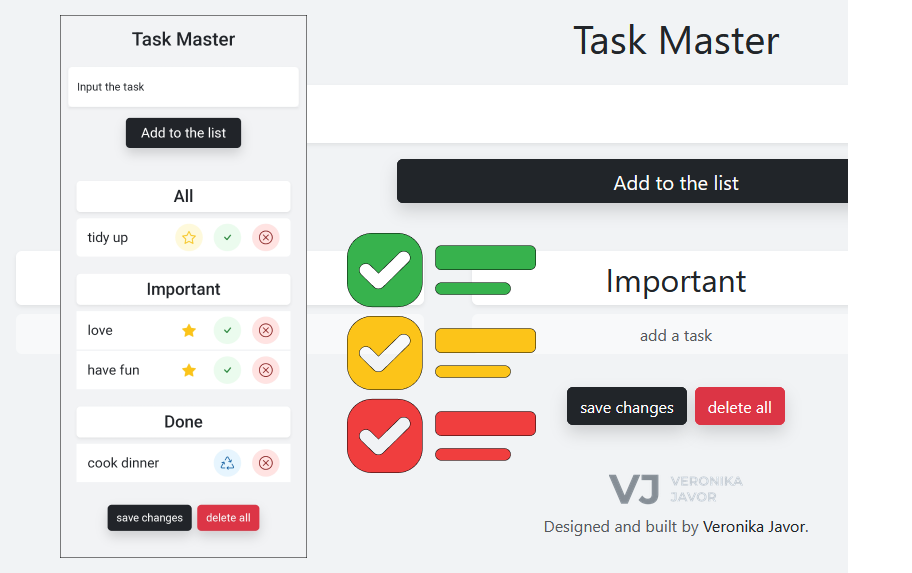 Task Master: project presentation.